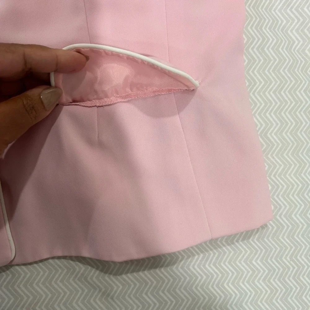 Vintage Danny & Nicole Powder Pink Skirt Set - Picture 6 of 6